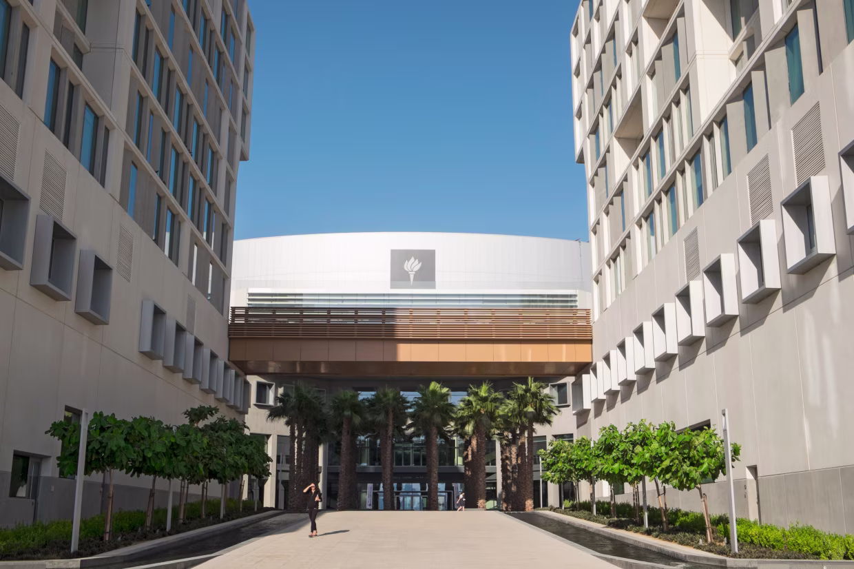 NYU Abu Dhabi website designs