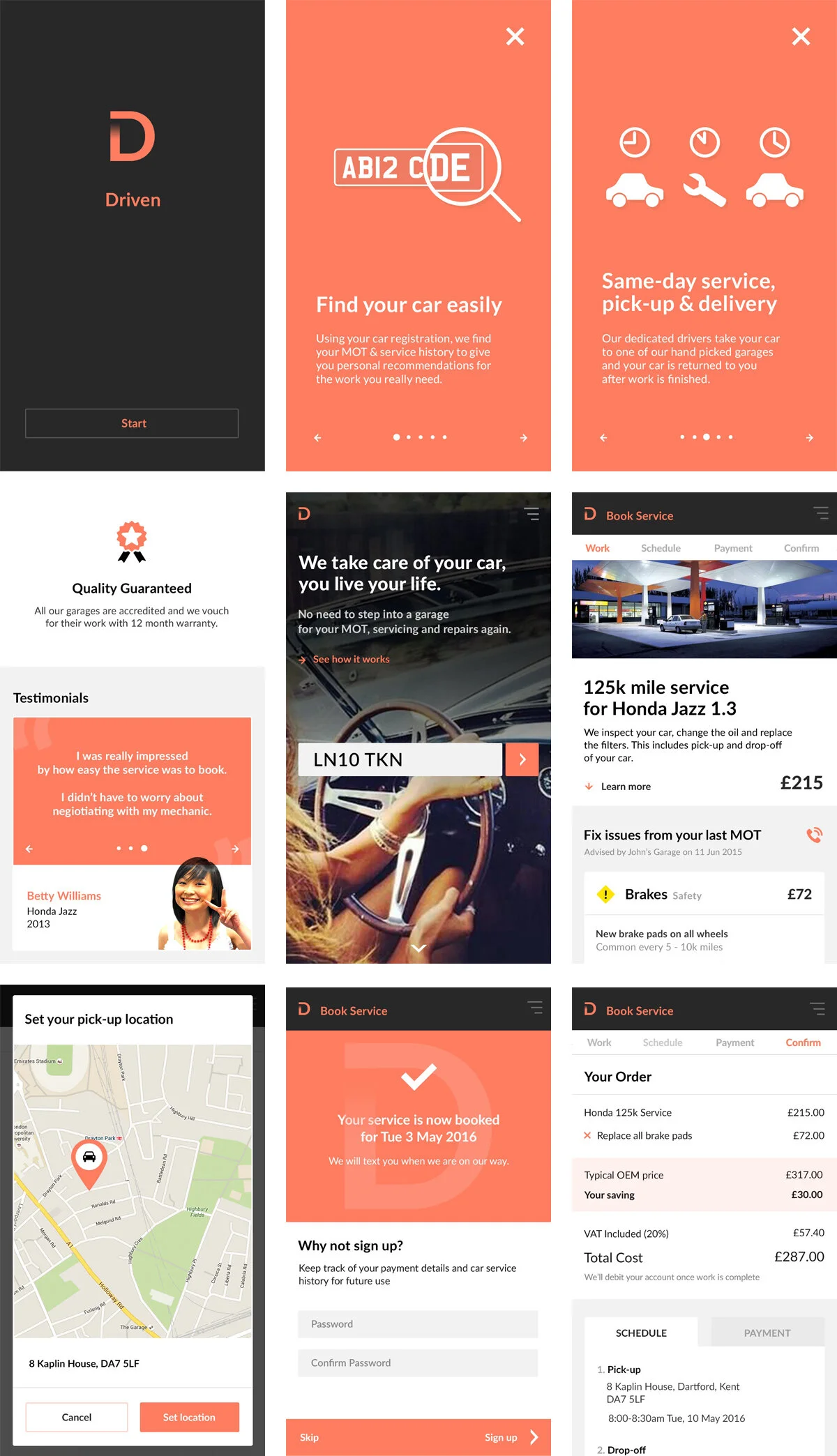 AXA Driven app